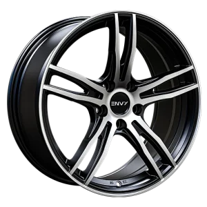 Envy Wheels – EV-5 – Black – 17″x7″ 35mm – Summer Wheels – 546BM-F17510863535